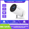 Transpeed Android 11 Wifi6 260ANSI Projector Allwinnerh713 1280*720P 4K180° Flexible BT5.0 Home Cinema Outdoor Portable Projetor