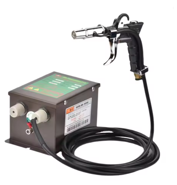 220V antistaatiline õhupüstol Ioniseeriv õhupüstol Elektrostaatiline püstol kõrgepingegeneraatoriga.
