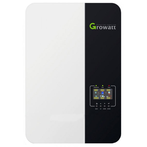 Growatt 5KW OFF Grid Inverter SPF 5000ES ühefaasiline 48Vdc 230Vac 5Kw
