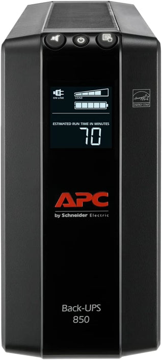 Back-Ups Pro 850VA UPS Battery Backup & Surge Protector, BX850M Backup Battery Power Supply