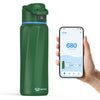 Waterh Boost Smart Water Bottle: 32 Oz Hydration Tracker with APP & Insulation