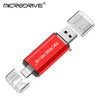 Type C USB Flash Drive OTG 2 in 1 USB 2.0 Micro USB Pen Drive 128GB 64GB 32GB 16GB 8GB 4GB Pendrive Flash Drive