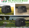 Universal Golf Cart Covers for Yamaha, Club Car, EZGO, Waterproof 2/4 Passenger Heavy Duty Golf Cart Rain Covers with 3 Zipper Doors for Outdoor All-Weather Protection