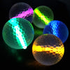 Glow Golf Balls - Set of 20 Glowing Night Golf Balls with Glow Stick Inserts (Assort)