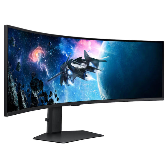 Samsung G95C kumer mängurimonitor 49″ kahekordne QHD LED must