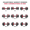 Adjustable Dumbbells, 25Lb Smartbell Dumbbell Set with 9-In-1 Quick-Select Weights, 2.5Lb Increments for Home Gym