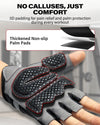 Workout Gloves for Men and Women, Weight Lifting Gloves with Excellent Grip, Lightweight Gym Gloves for Weightlifting, Cycling, Exercise, Crosstraining, Pull Ups, Fitness, Climbing and Rowing