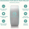 Back Roller & Yoga Wheel - Relieve Lower & Upper Back Pain & Stiffness - Therapeutically Stretch, Mobilize & Decompress Your Spine - Increase Mobility, Flexibility & Alignment