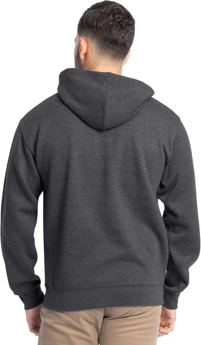 Mens Eversoft Fleece Pullover Hooded Sweatshirt, Moisture Wicking & Breathable
