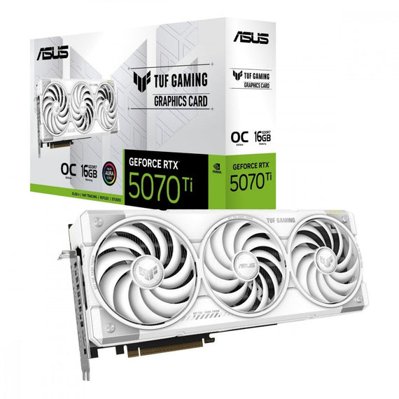 ASUS GeForce RTX 5070 Ti TUF GAMING WHITE OC 16GB DLSS 4