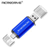Type C USB Flash Drive OTG 2 in 1 USB 2.0 Micro USB Pen Drive 128GB 64GB 32GB 16GB 8GB 4GB Pendrive Flash Drive