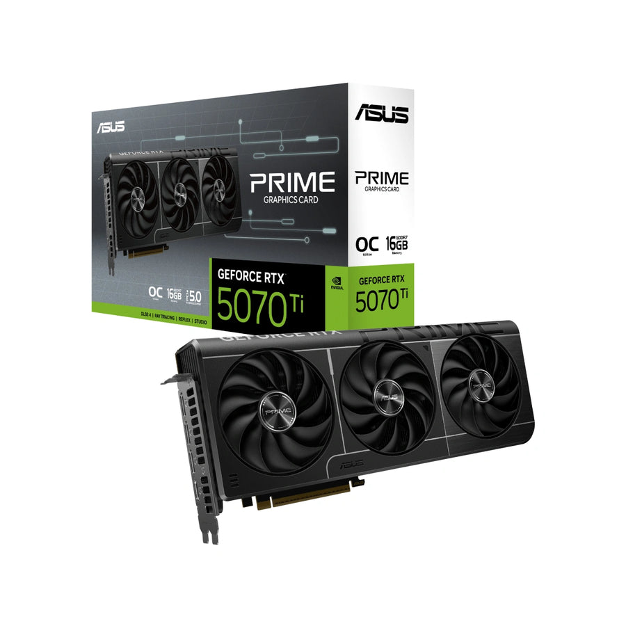 ASUS Prime NVIDIA GeForce RTX 5070 Ti OC Edition 16GB GDDR7
