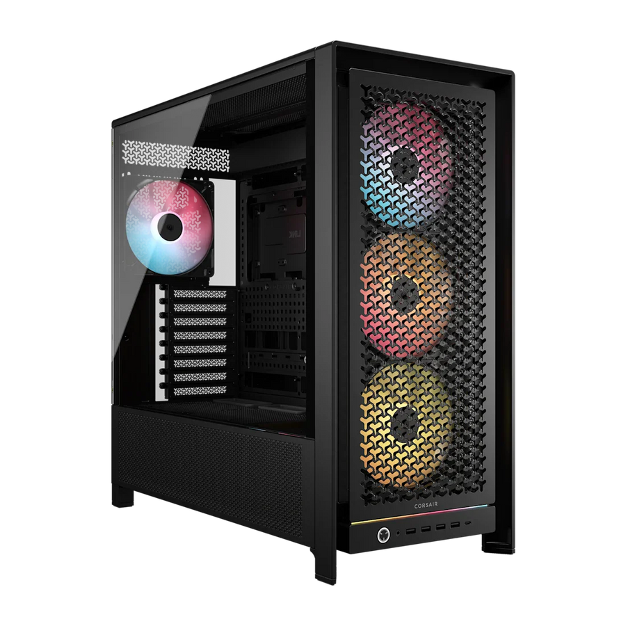 Corsair FRAME 5000D RS ARGB kõrgõhuvooluga kesktornkorpus - must