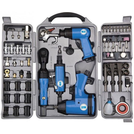 GÜDE suruõhutööriistade komplekt, 71 osa, 40401