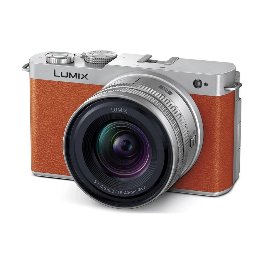 Digital Mirrorless Camera Panasonic Lumix S9 with 18-40mm f/4.5-6.3 Lens Orange