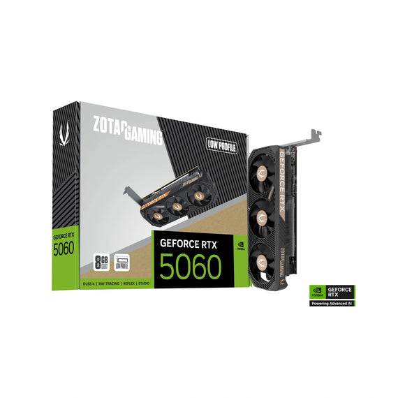 Zotac GAMING GeForce RTX 5060 Low Profile NVIDIA 8GB GDDR7
