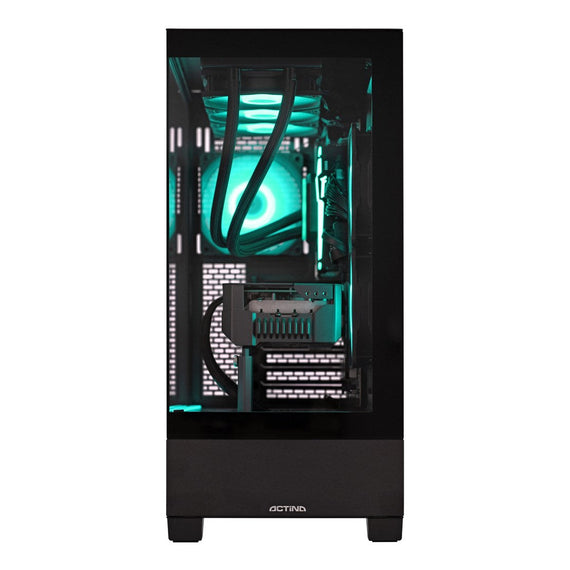 Actina mänguarvuti – Ryzen 7 7800X3D, Radeon RX 9070 XT, 32GB DDR5, 1TB SSD (must kesktorn)