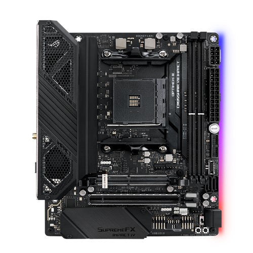 ASUS ROG Crosshair VIII Impact emaplaat – AMD X570, AM4, Mini-DTX, DDR4, PCIe 4.0
