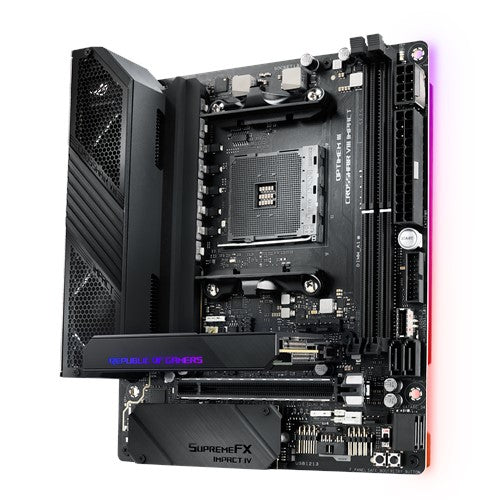 ASUS ROG Crosshair VIII Impact emaplaat – AMD X570, AM4, Mini-DTX, DDR4, PCIe 4.0