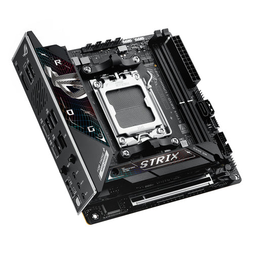 ASUS ROG Strix B850-I mänguri WiFi emaplaat – AMD B850, AM5, Mini-ITX, DDR5, PCIe 5.0