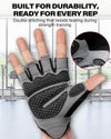 Workout Gloves for Men and Women, Weight Lifting Gloves with Excellent Grip, Lightweight Gym Gloves for Weightlifting, Cycling, Exercise, Crosstraining, Pull Ups, Fitness, Climbing and Rowing