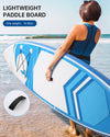 Inflatable Paddle Board Stand up Paddle Board 6 in Thick with Sup Accessories and Carry Bag and Fast Pumping for Adults and Youth