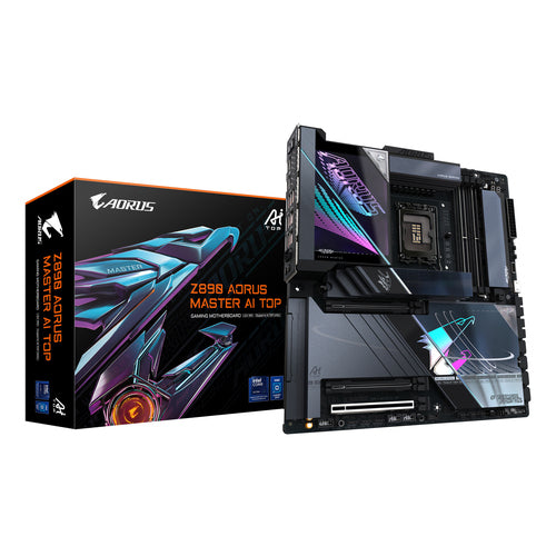 GIGABYTE Z890 AORUS MASTER AI TOP emaplaat – Intel Z890, LGA1851, E-ATX, DDR5