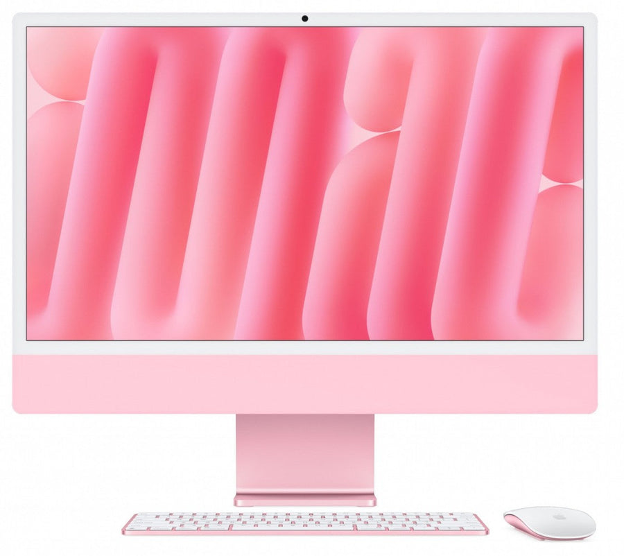 Apple iMac 24” (M4, 10-tuumaline protsessor/10-tuumaline graafikakaart) – 16 GB ühendatud mälu, 256 GB SSD, roosa