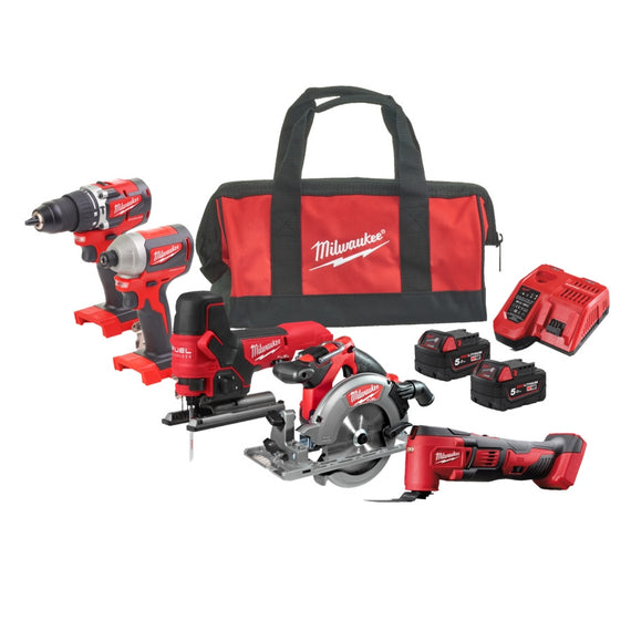 Milwaukee M18 komplekt - M18FPP5K-502B