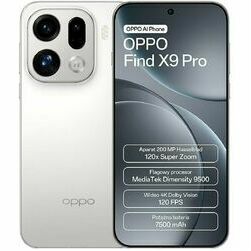 OPPO Find X9 Pro 5G (16GB/512GB) – White (EU)