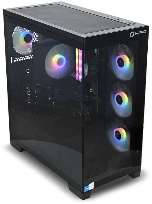 HIRO Aurora mänguarvuti – Ryzen 5 7600, RTX 5070 12GB, 32GB RAM, 1TB SSD, WiFi, Windows 11 Home