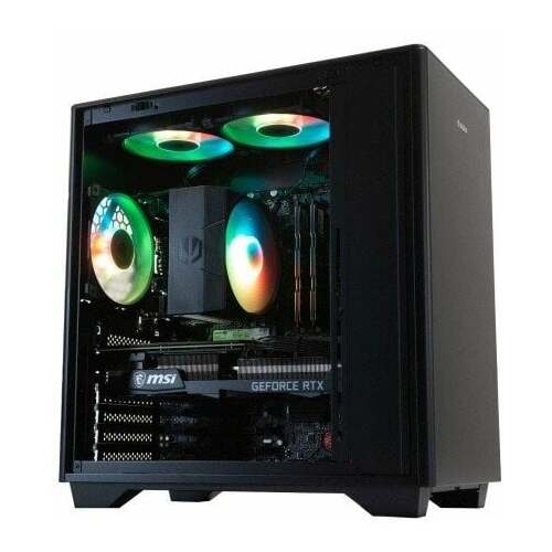 Actina mänguarvuti – Ryzen 9 7900, RTX 5070 Ti, 32 GB DDR5, 1 TB SSD (must kesktorn)