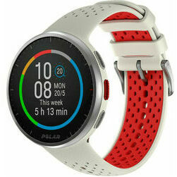 Polar Pacer Pro – valge/punane (SL)